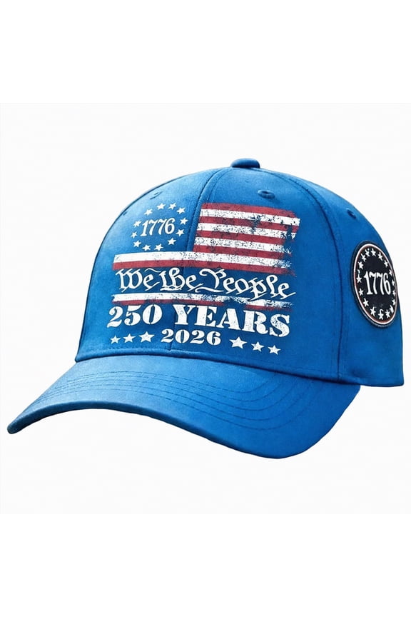 250th Anniversary USA Hat Adjustable United States 250 Year American Anniversary Eagles Embroidery Patriotic Baseball Cap for Men Women,One Size