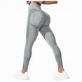 thumbnail image 1 of UngA Anti Cellulite Leggings, Tummy Control High Waisted Leggings Sets for Women, Gym Scrunch Butt Lifting Seamless Workout Womens Yoga Leggings Grey,L, 1 of 6