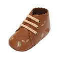 thumbnail image 1 of UngA Barefoot Toddler Shoes Toddler Shoes Wide Toe Box Walking Shoes Barefoot Sneakers Breathable Lightweight Kids Shoes Brown,5.5, 1 of 2