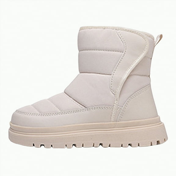 UngA Boy Girl Snow Boots Waterproof Slip Resistant Ankle Boots Outdoor Mid Calf Boots Winter Boots for Boys Girls (Little Kid/Big Kid),Size 3