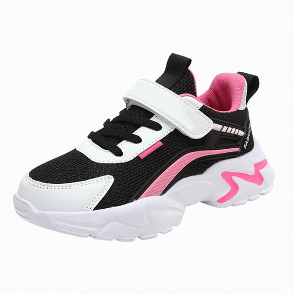 UngA Boys Girls Running Shoes Breathable Mesh Sneakers Lightweight Casual Shoes for Everyday & School Wear Comfortable Teen Athletic Footwear Sneakers Boys Girls (Little Kid/Big Kid),11