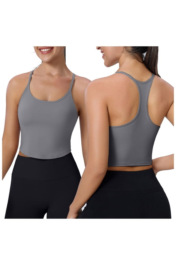 Bras for Women Comfort Revolution Wireless Bra Full-Coverage Wirefree Bra Grey,M