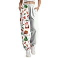 thumbnail image 1 of UngA Christmas Sweatpants Women High Waisted Baggy 2025 Cinch Bottom Sweatpants Gym Jogger Womans Sweatpants,Size S, 1 of 6