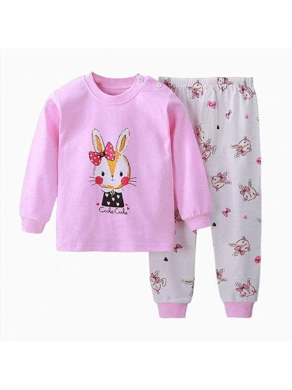 Clothes for Toddler Baby Girl 3 6 12 18 24 Months 2T 3T 4T 5T Girls Fall Winter Outfits Fashion Long Sleeve Sweatshirt Sweat Pant Kids Toddler Tops Pant Sets Hot Pink,12-18 Months