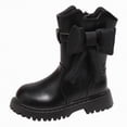 thumbnail image 1 of UngA Girls Boots Kids Comfortable Slip on Lug Sole Chelsea Booties Side Zipper Girl Ankle Boots (Toddler/Little Kid/Big Kid),Size 10.5, 1 of 7