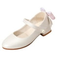 thumbnail image 1 of UngA Girls Sandals Little Kids Beach Sandals Toddler Girls Jelly Sandals Closed-Toe with Anti-Slip Rubber Sole Children Summer Outdoor Shoes Flower Girl Sandals(White,Size 3.5), 1 of 8