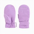 thumbnail image 1 of UngA Infant Baby Toddler Kids Winter Mittnes Lined Fleece Warm Waterproof Ski Snow Gloves for Boys Girls (Purple,6-12 Months), 1 of 7