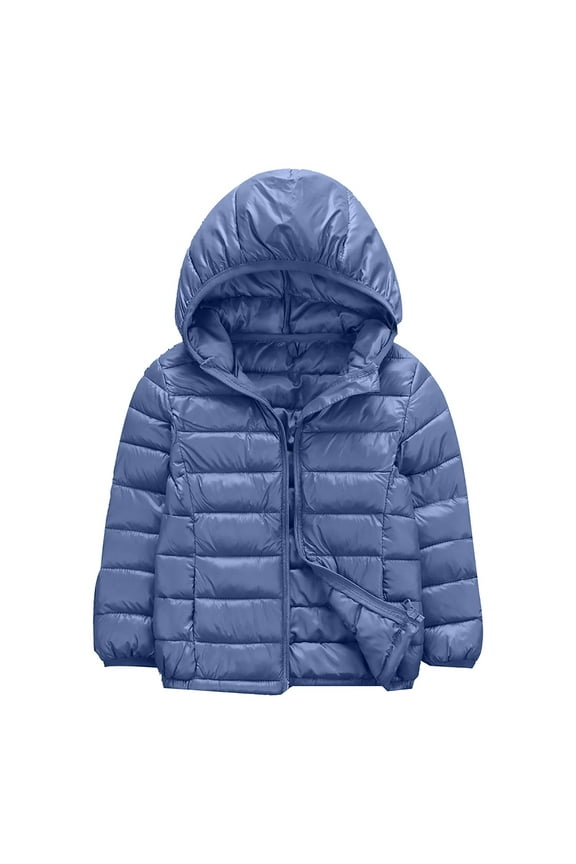 Kids Jackets Boys Toddler Baby Hooded Down Jacket Boys Girls Kids Thicken Warm Winter Coat Outerwear Grey,4-5 Years