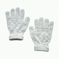thumbnail image 1 of UngA Kids Winter Gloves Knit Warm Stretch Gripper Children Magic Glove for Boys Girls (Light Gray,6-11 Years), 1 of 7