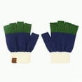 thumbnail image 1 of UngA Kids Winter Knitted Mitten Gloves Fingerless Gloves for Teen Boys Girls Warm Lightweight Soft Mittens for Cold Weather (Blue,6-12 Years), 1 of 4