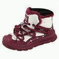 thumbnail image 1 of UngA Little Boys Girls Winter Boots Waterproof Kids Hiking Ankle Boots Cold Weather Outdoor Warm Walking Shoes Snow Boots Boy Girl (Little Kid/Big Kid),Size 4, 1 of 7