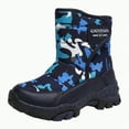 thumbnail image 1 of UngA Snow Boots for Kids Water-Resistant Outdoor Ankle Boots Warm Cozy Anti-Slip Mid Calf Winter Shoes Winter Boots Boys Girls (Little Kid/Big Kid),Size 3.5, 1 of 9