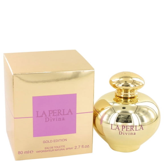 Ungaro La Perla Divina Gold Eau De Toilette Spray for Women 2.7 oz