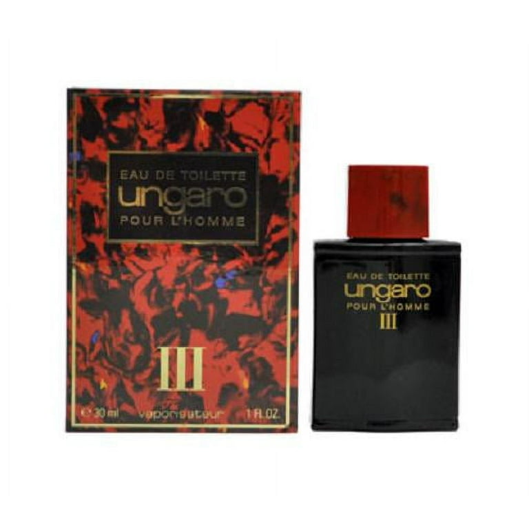 Ungaro Pour L'Homme III 1.0 oz EDT spray mens NIB red box original