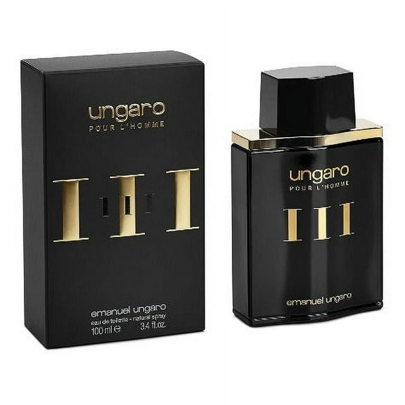 Ungaro Pour L'Homme Iii Eau De Toilette 3.4 Oz Men's Cologne Emanuel Ungaro