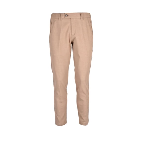 Ungaro Tailored Beige Trousers With Clean Minimalist Design (Men's)