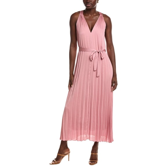 Ungaro womens Susan Halter Maxi Dress, XXL, Pink