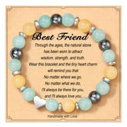 Ungent Them Best Friend Gifts for Women Friendship Bracelet for Women, Friend Gifts for Women Girls, Friendship Gifts Bestie Gifts, Best Friend Bracelet, Natural Stone Beaded Friendship Bracelets