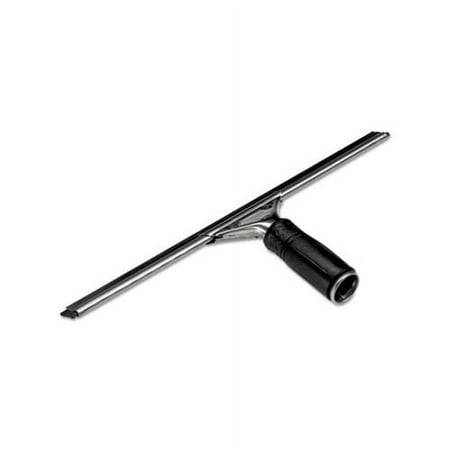 Unger - Pro 12" Window Squeegee, Silver/Black (PR300)