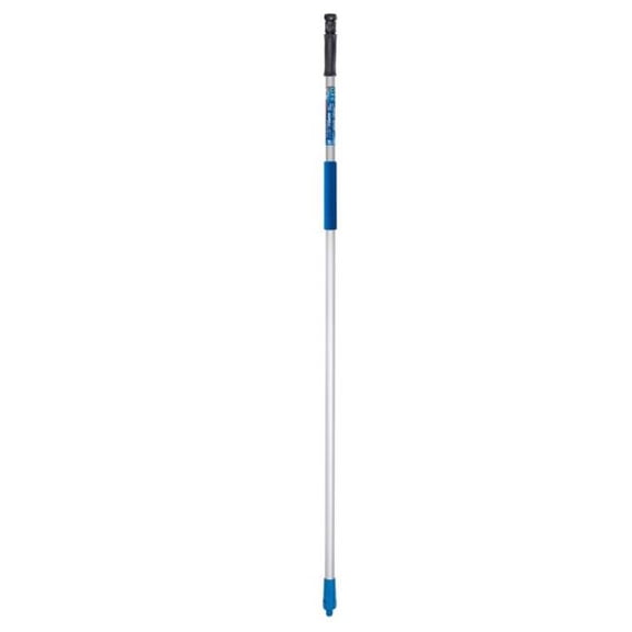 Unger Enterprises 1045776 60 x 1 in. Aluminum Water Flow Pole - Silver & Blue
