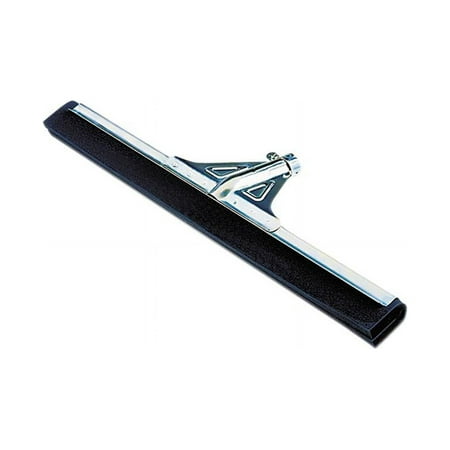 Unger - WaterWand 22" Heavy-Duty Floor Squeegee, Black/Green (HM550)