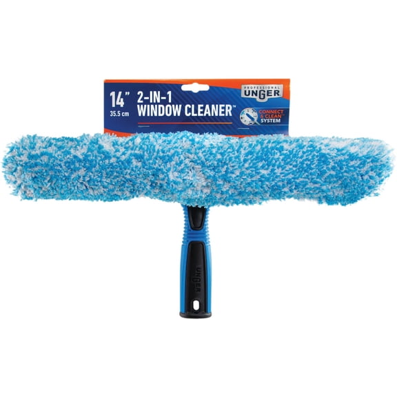 Unger Industrial Unger Microfiber Combo Squeegee/Scrubber - Pack of 2