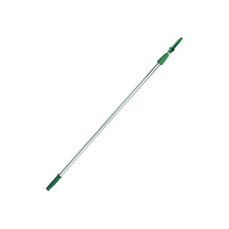 Unger - OptiLoc 8' Telescoping Window Extension Pole, Aluminum, Silver/Green (EZ250)