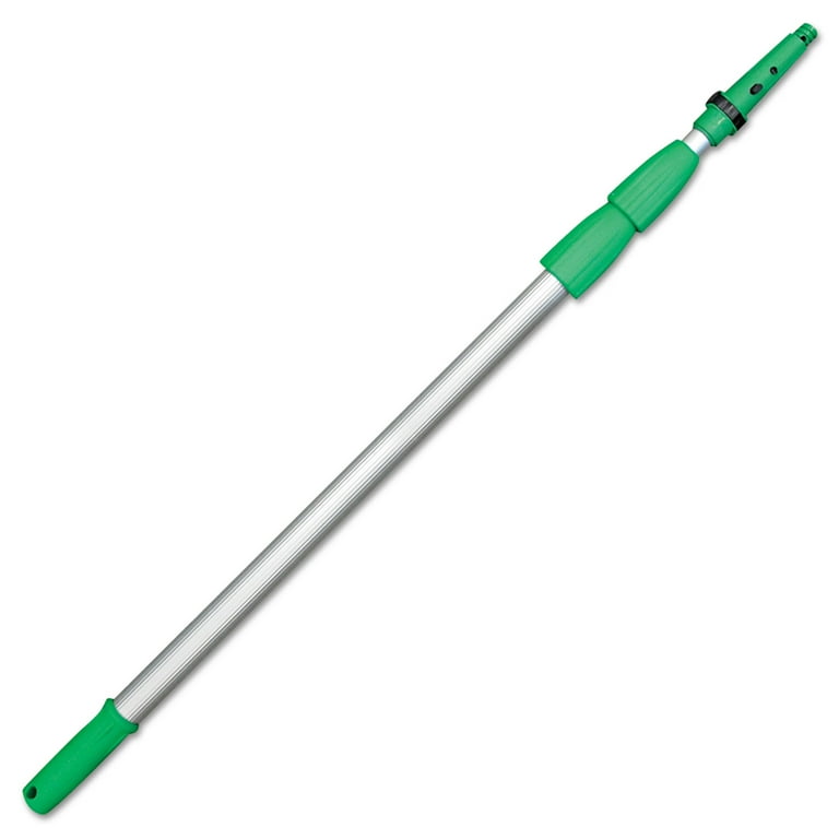 Opti-Loc Extension Pole, 20 ft, Three Sections, Green/Silver Opti-Loc Extension Pole, 20 ft, Three Sections, Green/Silver