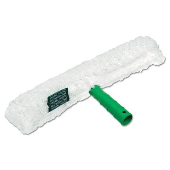 Unger Original Strip Washer with Green Nylon Handle White Cloth Sleeve 10 Inches WC250