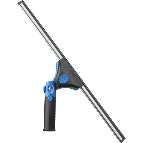 Unger Professional Grip Swivel Window and Glass Squeegee, 18"