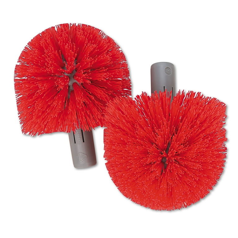 Replacement Heads for Ergo Toilet-Bowl-Brush System, Red, 2/Pack, 5 Packs/Carton Replacement Heads for Ergo Toilet-Bowl-Brush System, Red, 2/Pack, 5 Packs/Carton