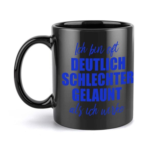 Unhappy Mood Coffee Mug 11 Ounce Ceramic Cup Suitable Christmas And New Year Beverages Summer And Winter Drinks a Great Holiday Season