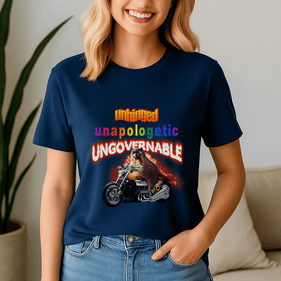 Unhinged Unapologetic Ungovernable Raccoon Shirt, Meme Tee, Trending Tshirt, Raccoon Shirt, Funny Friend Gift
