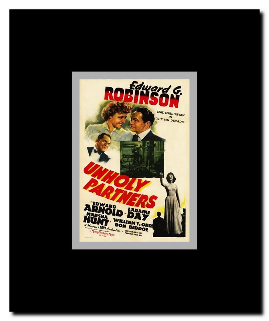 Unholy Partners Framed Movie Poster