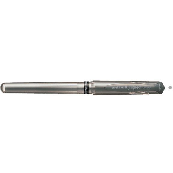 Uni-Ball 146811 "Signo Um-153" Gel Pen - Silver