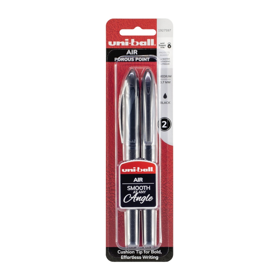 UniBall Air Rollerball Pens Set of 2, Black