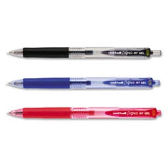 Uni-Ball Micro-Tip Gel Pen, .38mm, Black Ink, Sold as 1 each