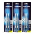 thumbnail image 1 of Uni-Ball Power Tank RT Retractable Ballpoint Pen Refills, 1.0mm, Bold Point, Black Ink, Pack of 3, GEL INK, 1 of 1