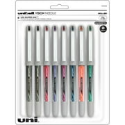 Uni-Ball، SAN1734916، Needle Vision Soft Grip Pens، 8 / Pack