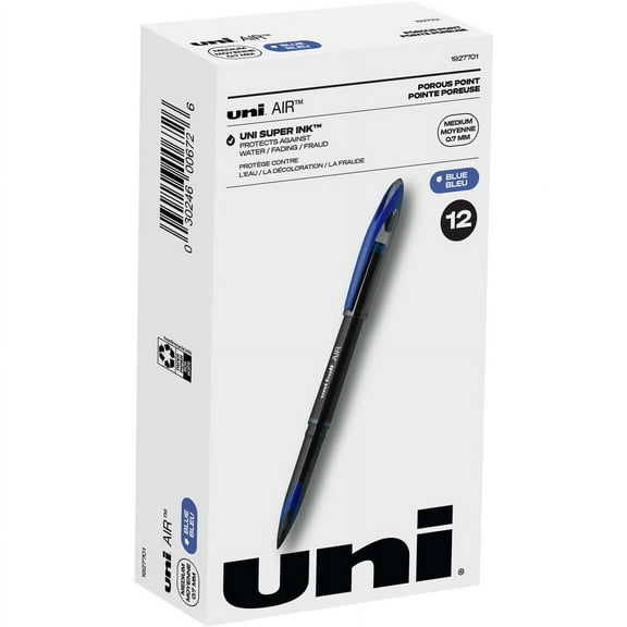 Uni-Ball, SAN1927701, 0.7mm Rollerball Pens, 12 / Dozen