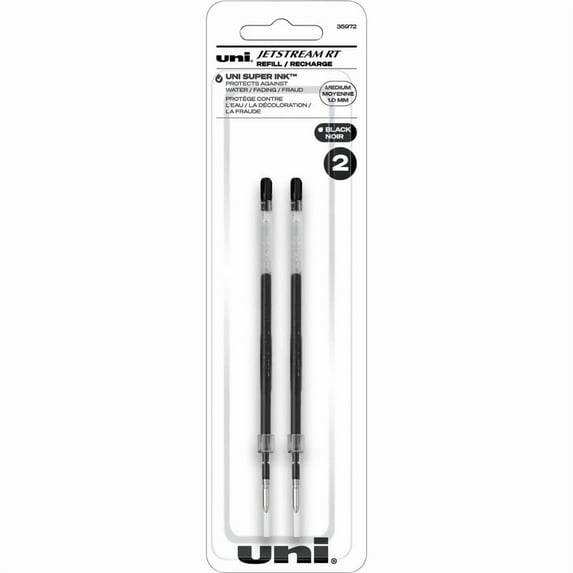 Uni-Ball, SAN35972, Jetstream RT Refills, 2 / Pack