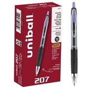 Uni-Ball, SAN70221, Signo 207 Retractable Gel Pens, 12 / Dozen