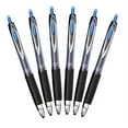 thumbnail image 1 of Uni-Ball Signo 207 Retractable Gel Pen, 1.0mm Bold Point, Blue, Pack of 6, 1 of 3