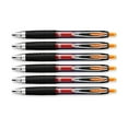 thumbnail image 1 of Uni-Ball Signo 207 Retractable Gel Pens, 0.7mm, Medium Point, Orange Ink, 6-Count, 1 of 1