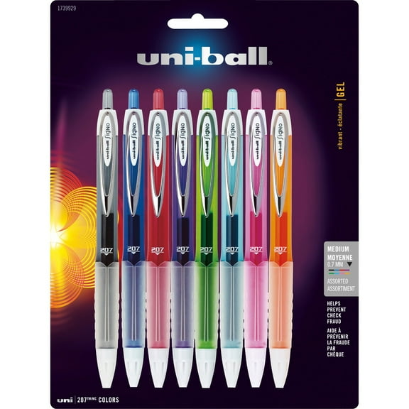 Uni-Ball Signo 207 Retractable Gel Pens