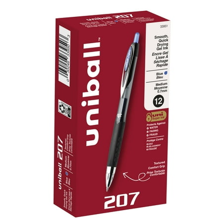 Uni-Ball Signo 207 Retractable Gel Pens
