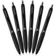 thumbnail image 1 of Uni-Ball Signo 307 - Fine Retractable Rollerball Pen - 6 Pack - Black - UMN-307, 1 of 5