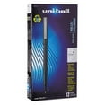 thumbnail image 1 of Uni-Ball UBC 0.5 mm Micro Black Ink, Black Matte Barrel Stick Roller Ball Pen - 1 Dozen, 1 of 1
