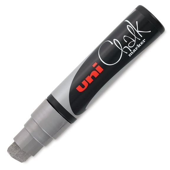 Uni Chalk Marker - Silver, 15 mm