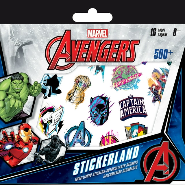 Uni-Creaures Stickerland Multi Substrate Sticker Pad - 16 Pages ...